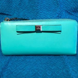 Like New Tiffany Blue Kate Spade Wallet